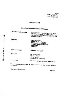 Znalecký posudek č. 009278/2023, označení 3953/027-2023. Předmět: Odhad obvyklého nájemného za užívání pozemků p.č. 1888/8 v k.ú. Dubeč, p.č. 1305/3 v k.ú. Kol…