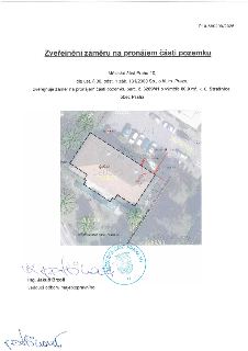 P10-589299/2026. Zveřejnění záměru na pronájem části pozemku. Městská část Praha 10, dle ust. § 36, odst. 1 zák. 131/2000 Sb., o hl. m. Praze, zveřejňuje záměr…