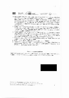 Strana 3 rozhodnutí Státního fondu životního prostředí ČR. Obsahuje body 4 až 9: 4. Nutnost doložit podklady pro uzavření Smlouvy do 12 měsíců. 5. Celková výše…