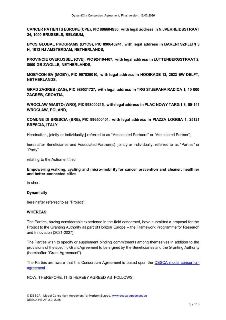 Úvodní strana dokumentu 'Dynamicity Consortium Agreement', verze ze dne 16.03.2026. Dokument obsahuje seznam partnerů projektu 'Dynamicity' (Empowering walking…