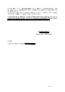 Text dokumentu: 'Správu a údržbu včetně údržby kanalizačních vpustí a přípojek od doby kolaudace předmětných komunikací zajišťovala společnost HQ PLUS s.r.o.,…