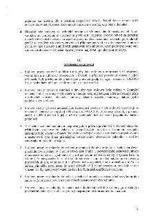Text dokumentu obsahující závěrečná ustanovení smlouvy o poskytnutí dotace. Bod 4: Ukončení smlouvy se nedotýká povinnosti příjemce uhradit škodu, provést odvo…