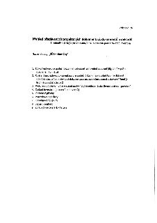 Příloha č. 2b. Přehled předávaných projektových dokumentací, dokumentů a dokladů k Dohodě č. DOH/21/07/008486/2026 o převzetí práv a závazků investora. Název s…