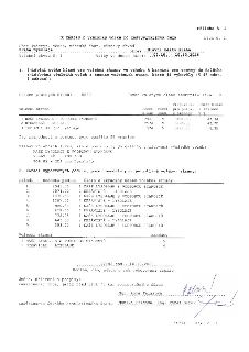 Příloha č. 1 K ZÁPISU O VÝSLEDKU VOLEB DO ZASTUPITELSTVA OBCE, List č. 1
Obec: Praha-Lysolaje, okres: Hlavní město Praha
Volební obvod č. 1, Volby ve dnech: 09…