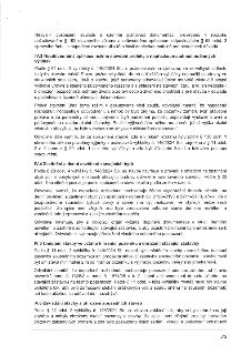 Naskenovaná stránka textového dokumentu s právním odvoláním a argumentací. Obsahuje oddíly:
- IV.3 Neodůvodněná aplikace režimu stavební proluky a nepřezkoumat…