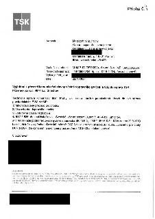 Dokument 'Příloha č. 4' od Technické správy komunikací hl. m. Prahy (TSK) ze dne 22. 10. 2024. Předmět: Vyjádření k převzetí komunikační stavby včetně dopravní…