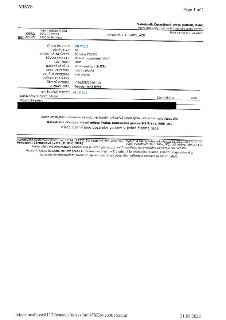 Informační výpis z katastru nemovitostí (MISYS), strana 1 z 1. Obec: Hlavní město Praha, Katastrální území: 730556 Bohnice. Číslo parcely: KN 703/2, Výměra: 69…