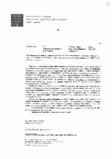 HLAVNÍ MĚSTO PRAHA, MAGISTRÁT HLAVNÍHO MĚSTA PRAHY, Odbor dopravy. Váš dopis zn.: -, Č.j.: S-MHMP 228402/2011/ DOP-O4/KI, Vyřizuje / linka: Mgr. Eva Kolbabová…
