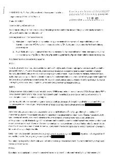 Dopis adresovaný Magistrátu hl.m. Prahy, odboru stavebního a územního plánu, ze dne 18.9.2024, doručený do datové schránky 23.9.2024. Předmětem je doplnění inf…