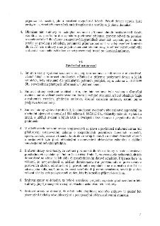 Textová část smlouvy (strana 7), obsahující závěrečná ustanovení (článek VI). Body 1-7 specifikují: souhlas se zveřejněním informací a smlouvy v registru, proh…