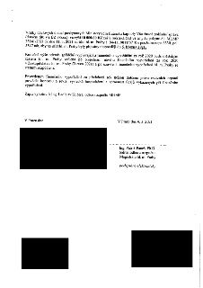Úřední dokument týkající se vratek účelových dotací poskytnutých Ministerstvem financí. Text uvádí: Vratky účelových dotací poskytnutých Ministerstvem financí…
