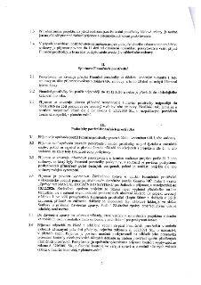 Text smlouvy o poskytnutí finančních prostředků:

1.3 Případná změna projektu, na jehož realizaci jsou Finanční prostředky účelově určeny, je možná jen na zákl…