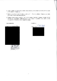 Text smlouvy/dodatku (strana 4):
6. Tento Dodatek byl vyhotoven ve čtyřech stejnopisech, z nichž Nájemce obdrží jeden stejnopis a Pronajímatel tři stejnopisy.…