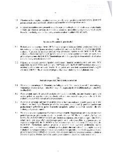 Strana 2 smlouvy o poskytnutí finančních prostředků. Obsahuje body: 1.3 (změna projektu), 1.4 (nesouhlas poskytovatele), II. Splatnost finančních prostředků (b…