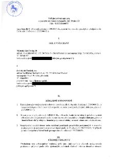 Veřejnoprávní smlouva o poskytnutí dotace z rozpočtu MČ Praha 20, číslo: S/12/2026/0075. Smluvní strany: Poskytovatel: Městská část Praha 20, sídlo: Jívanská 6…