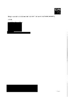 Dopis společnosti CPI Property Group. Text: 'Děkujeme za součinnost a žádáme o informaci o dalším postupu ze strany Hlavního města Prahy. S úctou, Za společnos…