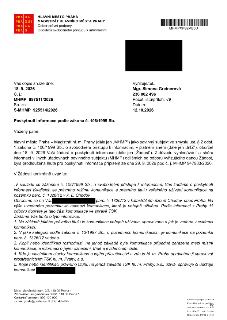 Úřední dopis od Hlavního města Prahy, Magistrát hl. m. Prahy, Odbor právní podpory, Oddělení svobodného přístupu k informacím. Váš dopis zn./ze dne: 18. 9. 202…