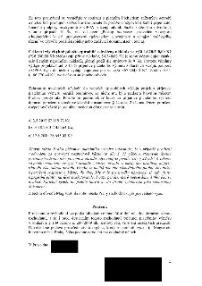 Úřední dokument týkající se porušení rozpočtové kázně a vyměření odvodu. Dokument uvádí, že byly chybně schváleny náklady ve výši 1 020 240,00 Kč (936 000,00 K…