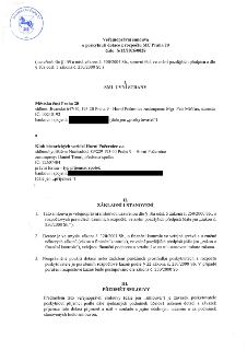 Veřejnoprávní smlouva o poskytnutí dotace z rozpočtu MČ Praha 20, číslo S/12/2026/0028. Smluvní strany: Poskytovatel - Městská část Praha 20, sídlo Jívanská 64…