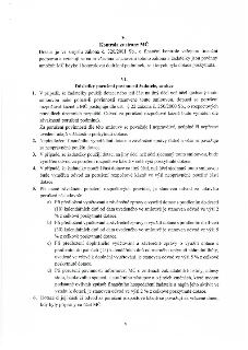 Část smlouvy o poskytnutí dotace, články V. a VI. Článek V. 'Kontrola ze strany MČ' stanovuje povinnost umožnit kontrolu dle zákona č. 320/2001 Sb. Článek VI.…