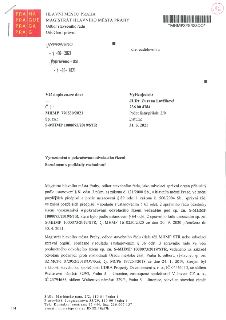 HLAVNÍ MĚSTO PRAHA, MAGISTRÁT HLAVNÍHO MĚSTA PRAHY, Odbor stavebního řádu, Oddělení právní. Č.j.: MHMP 770530/2021, Sp. zn.: S-MHMP 1000073/2019/STR. Vyřizuje/…