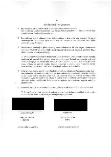 Závěrečná ustanovení smlouvy (článek X.): 1. Kontaktní místo poskytovatele: odbor ekonomický, Ing. Ivanka Ptáčková, tel. 271 071 653, 775 058 490, e-mail: Ivan…