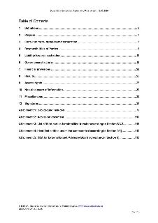 Obsah dokumentu 'Dynamicity Consortium Agreement, Final version, 16/03/2026'. Seznam kapitol: 1 Definice (str. 6), 2 Účel (str. 7), 3 Vstup v platnost, trvání…