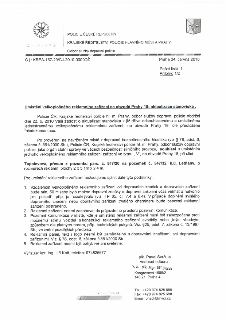 POLICIE ČESKÉ REPUBLIKY, KRAJSKÉ ŘEDITELSTVÍ POLICIE HLAVNÍHO MĚSTA PRAHY, Odbor služby dopravní policie. Č.j.: KRPA-167-29/ČJ-2010-0000DŽ, Praha 24. června 20…