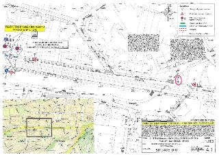 Situační nákres DIO (dopravně inženýrského opatření) pro stavbu D-157568 Zkapacitnění HDPE z TR 9978 do TR 9946, Trasa IV - úsek ZK 022 - ZK 021, akce: VÝKOP P…