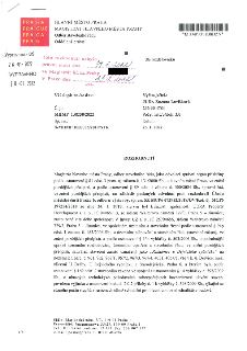 HLAVNÍ MĚSTO PRAHA, MAGISTRÁT HLAVNÍHO MĚSTA PRAHY, Odbor stavebního řádu, Oddělení právní. Vypraveno - DS: 28-01-2022. Toto rozhodnutí nabylo právní moci dne…
