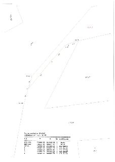 Geometrický plán pro zápis do katastru nemovitostí (KN). Obsahuje situační nákres parcel 1311/1, 1311/2, 1311/3, 2001 a 1992/42 s vyznačenými body 1, 2, 3, 4,…