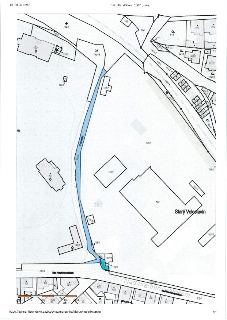 Katastrální mapa zobrazující oblast seznačenou modrým zvýrazněním (ulice U zámečku a okolní parcely jako 142/13, 130/7, 130/9, 126, 142/3, 130/11, 124/3), ulic…