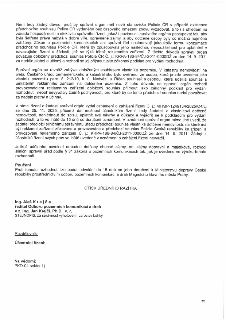Text dokumentu správního orgánu týkající se povolení reklamního zařízení. Klíčové body: 1. Správní orgán akceptuje předchozí souhlas Policie ČR č.j. KRPA-186-8…
