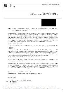 Úřední dopis Institutu plánování a rozvoje hlavního města Prahy (IPR Praha) ze dne 26. 5. 2026, č. j. 7269/2026, vyřizuje JUDr. Ivana Nováková. Předmět: Žádost…