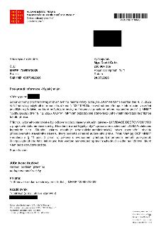 Úřední dopis Magistrátu hlavního města Prahy, Odbor ochrany prostředí, ze dne 20. 7. 2026. Předmět: Poskytnutí informace - Kyjský mlýn. Dopis reaguje na žádost…