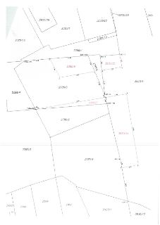 Katastrální mapa zobrazující parcely s čísly: 3830/29, 3830/28, 2385/1, 2385/12, 2385/13, 2386/1, 2386/6, 2386/5, 3830/33, 3830/4, 2386/4, 2386/3, 2386/7, 380-…