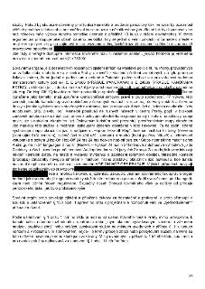 Text dokumentu správního orgánu týkající se prodeje periodik a nabízení služeb v centru Prahy. Klíčové body: 1) Argumentace, že prodejce není skutečným kamelot…