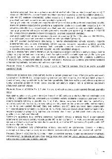 Text dokumentu popisující kontrolní činnost v rámci hospodaření městské části (MČ). Obsahuje body: dodržení náležitostí závěrečného účtu, sestavení střednědobé…