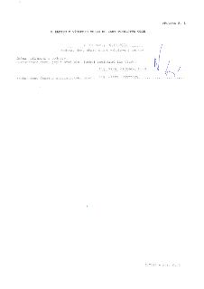 Příloha č. 1 k zápisu o výsledku voleb do zastupitelstva obce. Vyhotoveno 10.10.2026 v 21:04 hod. Jména, příjmení a podpisy: zaměstnanec obce, jejíž úřad plní…
