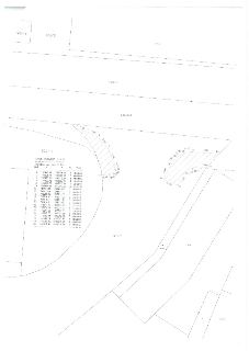 Geometrický plán znázorňující úpravu hranic pozemků (obrubníků) v katastrálním území. Obsahuje situační nákres parcel č. 950/4, 950/2, 949, 950/1, 1463/1, 829/…