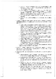 Naskenovaná stránka textového dokumentu (stránka 4 z 112) obsahující právní a administrativní ustanovení, týkající se poskytování informací, uzavírání bezúplat…