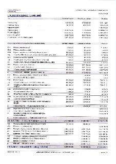 Dokument 'I. PLNĚNÍ ROZPOČTU PŘÍJMŮ' obsahující finanční přehled. Tabulka obsahuje sloupce: Text, Schválený rozpočet, Rozpočet po změnách, Skutečnost. Hlavní p…
