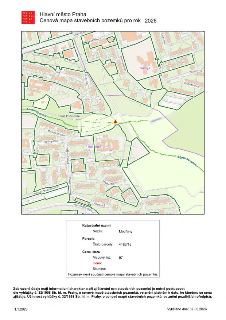 Hlavní město Praha, Cenová mapa stavebních pozemků pro rok 2026. Mapa zobrazuje oblast v katastrálním území Modřany s vyznačenou parcelou č. 4183/15. Informace…