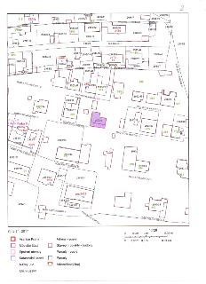 Katastrální mapa oblasti v Praze 8 - Libni, obsahující parcelní čísla (např. 2986/1, 2985/38, 2983/32), názvy ulic (Na Hájku, Nad Kotlaskou I, II, III, IV, V)…