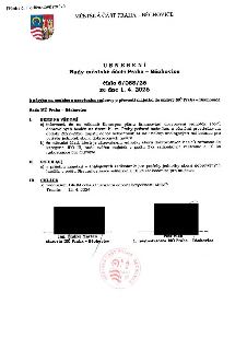 Usnesení Rady městské části Praha – Běchovice č. 6/088/26 ze dne 1. 4. 2026 k návrhu na souhlas s uzavřením smlouvy o převzetí majetku do správy MČ Praha – Běc…