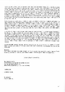 Textová část správního rozhodnutí (strana 3/3). Obsahuje odůvodnění správního orgánu ohledně předchozího souhlasu Policie ČR (č. j. PSP-749-5/DI-4-98 ze dne 23…