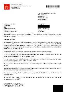 Úřední dopis Magistrátu hlavního města Prahy, odboru bezpečnosti, ze dne 13. 4. 2026. Adresát: Hnutí REFERENDUM - Hlas Lidu, Kolnovice 25, 790 84 Mikulovice. P…