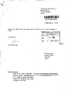 Žádost o projednání návrhu na pořízení změny územního plánu zkráceným postupem. Adresát: Úřad městské části Praha 12, Písková 830/25, Praha 4 – Modřany, 143 00…