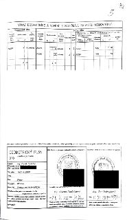Geometrický plán pro rozdělení pozemku č. 1403-41/2001, zhotovil Ing. Zdeněk Sedláček, Pivoňská 510/19, IČO: 12635031. Okres: Praha, Obec: Praha, Kat. území: B…