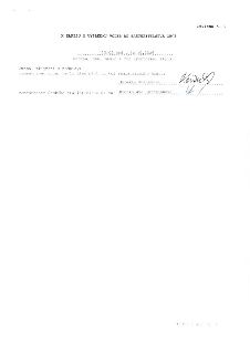 Příloha č. 1 K ZÁPISU O VÝSLEDKU VOLEB DO ZASTUPITELSTVA OBCE. Hodina, den, měsíc a rok vyhotovení zápisu: 23:03 hod., 10.10.2026. Jména, příjmení a podpisy: z…